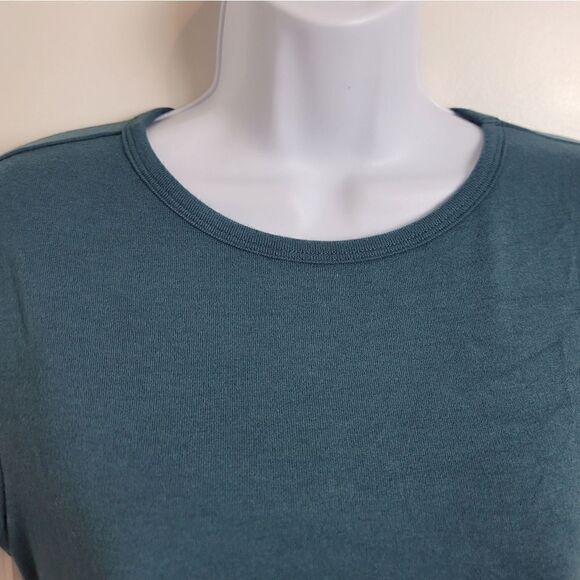 AMPERSAND AVENUE Ruched Short Sleeve Dress - Picture 4 of 10